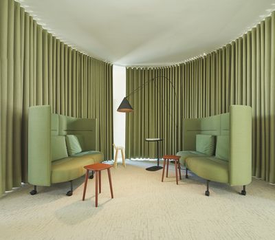 Vorhang-Systeme, SG 6970, Leviso Light, Targobank, Mainz, Germany