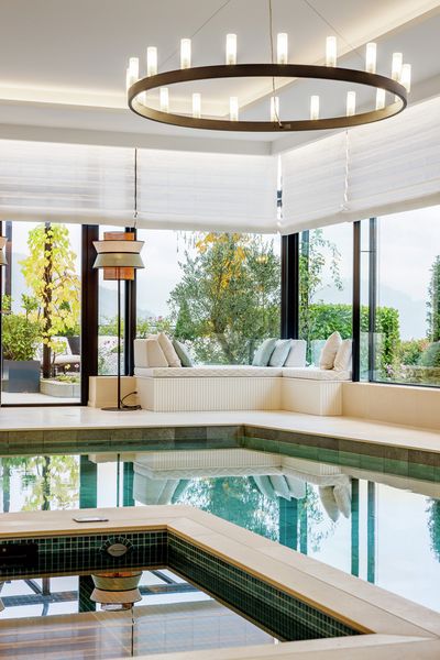 Римские шторы, SG 2360, Colorama 2, Villa at the lake, Lucerne, Switzerland