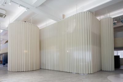 Curtain Systems, SG 5600, Colorama Acoustic Multicolour, UFOU Showroom, Shanghai, China