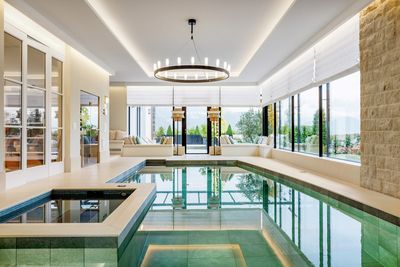 Римские шторы, SG 2360, Colorama 2, Villa at the lake, Lucerne, Switzerland