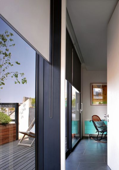 Rollo-Systeme, SG 4910, Multiscreen 1-10%, Room shot "Bateman's Row Penthouse Apartment", London, United Kingdom