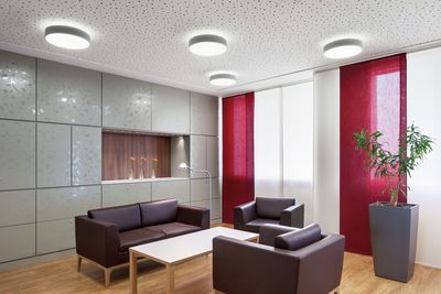 Flächenvorhang-Systeme, SG 2700, Colorama 2, Room shot "St. Vinzenz-Hospital", Dinslaken, Germany