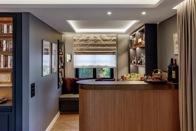 Roman Blind Systems, SG 2320, Colorama 2, Villa at the lake, Lucerne, Switzerland