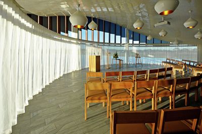 Карнизные системы , SG 5600, Customer Fabrics, Bunurong Memorial Park – The Sanctuary, Bangholme, Australia, Wave
