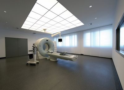 Flächenvorhang-Systeme, SG 2700, Colorama 1, Room shot "Vorsorgeinstitut", Düsseldorf, Germany