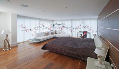 Flächenvorhang-Systeme, SG 2700, Multi Shadow, Room shot "Aurora House, Essex", United Kingdom