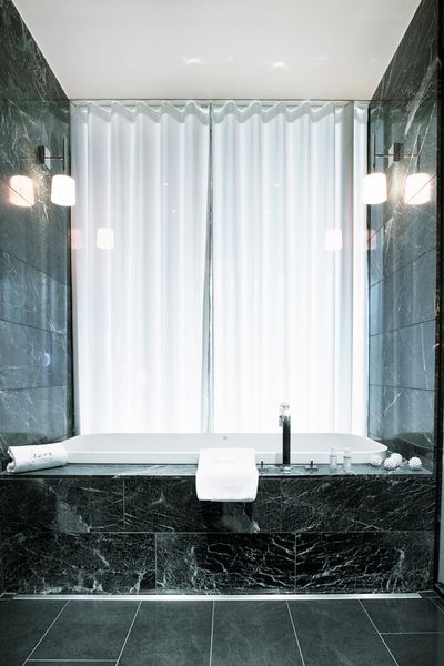 Карнизные системы , Customer Fabrics, Room shot "Hotel Park Weggis", Switzerland, Recess