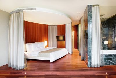 Карнизные системы , Customer Fabrics, Room shot "Hotel Park Weggis", Switzerland