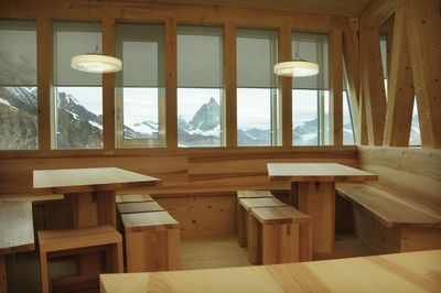 Rollo-Systeme, SG 4910, Multiscreen 1-10%, Room shot ""Monte Rosa SAC Lodge", Zermatt, Switzerland