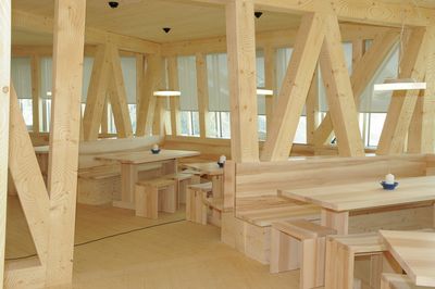 Системы рулонных штор, SG 4910, Multiscreen 1-10%, Room shot ""Monte Rosa SAC Lodge", Zermatt, Switzerland