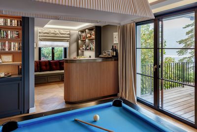 Римские шторы, SG 2320, Colorama 2, Villa at the lake, Lucerne, Switzerland