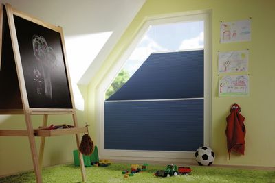 Системы плиссе, SG 8500, DUETTE® Fixé Unix Dark, Col 20076, BB80