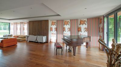 Flächenvorhang-Systeme, SG 2700, Multi Shadow, Room shot "Aurora House, Essex", United Kingdom