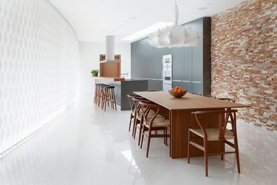 Vertikal-Lamellen, SG 2960, Multi Visio, Room shot "Highgate Home", London, UK, Vertical Waves