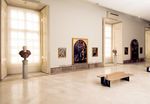 Roman Blind Systems, Customer Fabrics, Room shot "Museo di Capodimonte", Napoli, Italy